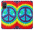S1870 絞り染め 平和 Tie Dye Peace Samsung Galaxy A71 5G バックケース、フリップケース・カバー