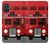 S2058 英国のダブルデッカーバスミニマリスト England British Double Decker Bus Minimalist Samsung Galaxy A71 5G バックケース、フリップケース・カバー