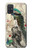 S2086 孔雀の絵画 Peacock Painting Samsung Galaxy A71 5G バックケース、フリップケース・カバー