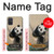 S2210 パンダふわふわアートの絵画 Panda Fluffy Art Painting Samsung Galaxy A71 5G バックケース、フリップケース・カバー [A71 5G ばかり、 A71用ではありません]