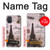 S2211 パリエッフェル塔ポストカード Paris Postcard Eiffel Tower Samsung Galaxy A71 5G バックケース、フリップケース・カバー [A71 5G ばかり、 A71用ではありません]