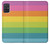 S2363 レインボー柄 Rainbow Pattern Samsung Galaxy A71 5G バックケース、フリップケース・カバー