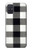 S2842 ブラックとホワイトバッファローチェック柄 Black and White Buffalo Check Pattern Samsung Galaxy A71 5G バックケース、フリップケース・カバー