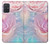 S3050 ヴィンテージパステルの花 Vintage Pastel Flowers Samsung Galaxy A71 5G バックケース、フリップケース・カバー