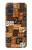 S3460 マリ芸術 Mali Art Pattern Samsung Galaxy A71 5G バックケース、フリップケース・カバー