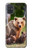 S3558 くまの家族 Bear Family Samsung Galaxy A71 5G バックケース、フリップケース・カバー