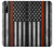 S3472 消防士細い赤線旗 Firefighter Thin Red Line Flag Sony Xperia L4 バックケース、フリップケース・カバー