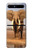 S0310 アフリカゾウ African Elephant Samsung Galaxy Z Flip 5G バックケース、フリップケース・カバー