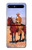 S0772 カウボーイ西部 Cowboy Western Samsung Galaxy Z Flip 5G バックケース、フリップケース・カバー