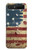 S2349 古いアメリカの国旗 Old American Flag Samsung Galaxy Z Flip 5G バックケース、フリップケース・カバー