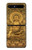 S2452 仏グラフィックプリント Buddha Bas Relief Art Graphic Printed Samsung Galaxy Z Flip 5G バックケース、フリップケース・カバー