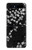 S2544 黒花柄の着物 Japanese Kimono Style Black Flower Pattern Samsung Galaxy Z Flip 5G バックケース、フリップケース・カバー