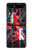 S2936 英国旗地図 UK British Flag Map Samsung Galaxy Z Flip 5G バックケース、フリップケース・カバー