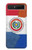 S3017 パラグアイの旗 Paraguay Flag Samsung Galaxy Z Flip 5G バックケース、フリップケース・カバー