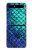 S3047 緑人魚のスケール Green Mermaid Fish Scale Samsung Galaxy Z Flip 5G バックケース、フリップケース・カバー