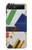 S3343 カジミール・マレーヴィチ最高指揮者作曲 Kazimir Malevich Suprematist Composition Samsung Galaxy Z Flip 5G バックケース、フリップケース・カバー