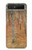 S3380 グスタフ・クリムト バーチフォレスト Gustav Klimt Birch Forest Samsung Galaxy Z Flip 5G バックケース、フリップケース・カバー