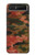 S3393 カモフラージュ 血液 Camouflage Blood Splatter Samsung Galaxy Z Flip 5G バックケース、フリップケース・カバー