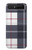 S3452 チェック柄 Plaid Fabric Pattern Samsung Galaxy Z Flip 5G バックケース、フリップケース・カバー