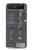 S3467 携帯電話の中のグラフィック Inside Mobile Phone Graphic Samsung Galaxy Z Flip 5G バックケース、フリップケース・カバー