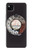 S0059 レトロなダイヤル式の電話ダイヤル Retro Rotary Phone Dial On Google Pixel 4a バックケース、フリップケース・カバー