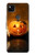 S1083 南瓜 蜘蛛 蝋燭 ハロウィーン Pumpkin Spider Candles Halloween Google Pixel 4a バックケース、フリップケース・カバー