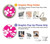 S2246 ハワイのハイビスカスピンク柄 Hawaiian Hibiscus Pink Pattern Google Pixel 4a バックケース、フリップケース・カバー