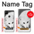 S2569 ホワイト北極キツネ White Arctic Fox Google Pixel 4a バックケース、フリップケース・カバー S2569 ホワイト北極キツネ White Arctic Fox Google Pixel 4a バックケース、フリップケース・カバー