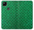 S2704 グリーンフィッシュスケールパターングラフィック Green Fish Scale Pattern Graphic Google Pixel 4a バックケース、フリップケース・カバー