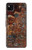 S2714 錆鋼テクスチャグラフィックプリント Rust Steel Texture Graphic Printed Google Pixel 4a バックケース、フリップケース・カバー