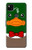 S2762 マガモ タキシード 漫画 Green Head Mallard Duck Tuxedo Cartoon Google Pixel 4a バックケース、フリップケース・カバー