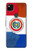 S3017 パラグアイの旗 Paraguay Flag Google Pixel 4a バックケース、フリップケース・カバー