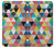 S3049 三角形の鮮やかな色 Triangles Vibrant Colors Google Pixel 4a バックケース、フリップケース・カバー