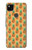 S3258 パイナップル柄 Pineapple Pattern Google Pixel 4a バックケース、フリップケース・カバー