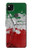 S3318 イタリアの旗ビンテージフットボールのグラフィック Italy Flag Vintage Football Graphic Google Pixel 4a バックケース、フリップケース・カバー