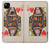 S3429 クイーンハートカード Queen Hearts Card Google Pixel 4a バックケース、フリップケース・カバー