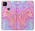 S3444 デジタルアートカラフルな液体 Digital Art Colorful Liquid Google Pixel 4a バックケース、フリップケース・カバー