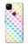 S3499 カラフルなハート柄 Colorful Heart Pattern Google Pixel 4a バックケース、フリップケース・カバー