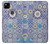 S3537 モロッコのモザイクパターン Moroccan Mosaic Pattern Google Pixel 4a バックケース、フリップケース・カバー