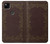 S3553 ヴィンテージブックカバー Vintage Book Cover Google Pixel 4a バックケース、フリップケース・カバー