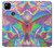 S3597 ホログラフィック写真印刷 Holographic Photo Printed Google Pixel 4a バックケース、フリップケース・カバー