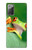 S1047 小さなカエル Little Frog Samsung Galaxy Note 20 バックケース、フリップケース・カバー