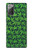 S2666 マリファナ柄 Marijuana Pattern Samsung Galaxy Note 20 バックケース、フリップケース・カバー
