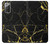 S2896 ゴールドマーブルグラフィックプリント Gold Marble Graphic Printed Samsung Galaxy Note 20 バックケース、フリップケース・カバー