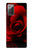 S2898 赤いバラ Red Rose Samsung Galaxy Note 20 バックケース、フリップケース・カバー