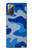 S2958 陸軍青迷彩 Army Blue Camo Camouflage Samsung Galaxy Note 20 バックケース、フリップケース・カバー