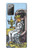 S3067 タロットカード カップの女王 Tarot Card Queen of Cups Samsung Galaxy Note 20 バックケース、フリップケース・カバー