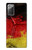 S3303 ドイツの旗ビンテージフットボールのグラフィック Germany Flag Vintage Football Graphic Samsung Galaxy Note 20 バックケース、フリップケース・カバー