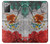 S3314 メキシコの旗Vinatage Foorball Graphic Mexico Flag Vinatage Football Graphic Samsung Galaxy Note 20 バックケース、フリップケース・カバー