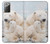S3373 シロクマ抱擁家族 Polar Bear Hug Family Samsung Galaxy Note 20 バックケース、フリップケース・カバー